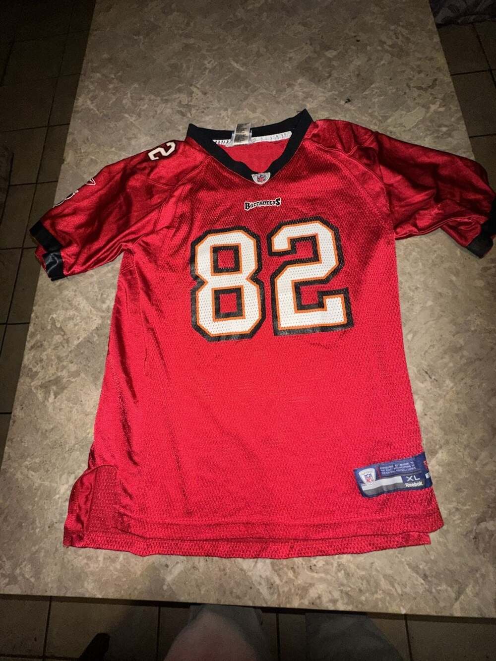 Reebok Kellen Winslow Tampa Bay Buccaneers #82 NFL Jersey Youth XL